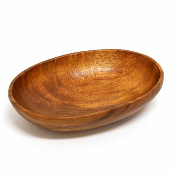 アカシアボウル22cmオーバル木製