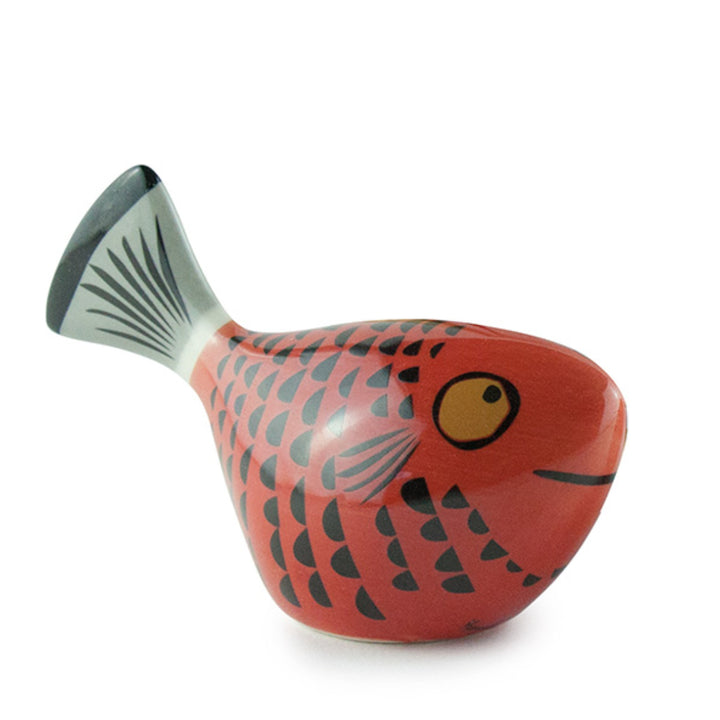 調味料入れHannahTurner塩コショウ入れFishRed