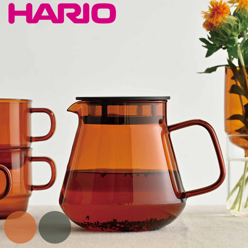 ハリオティー&コーヒーサーバー600mlHARIOCOLORS耐熱ガラス