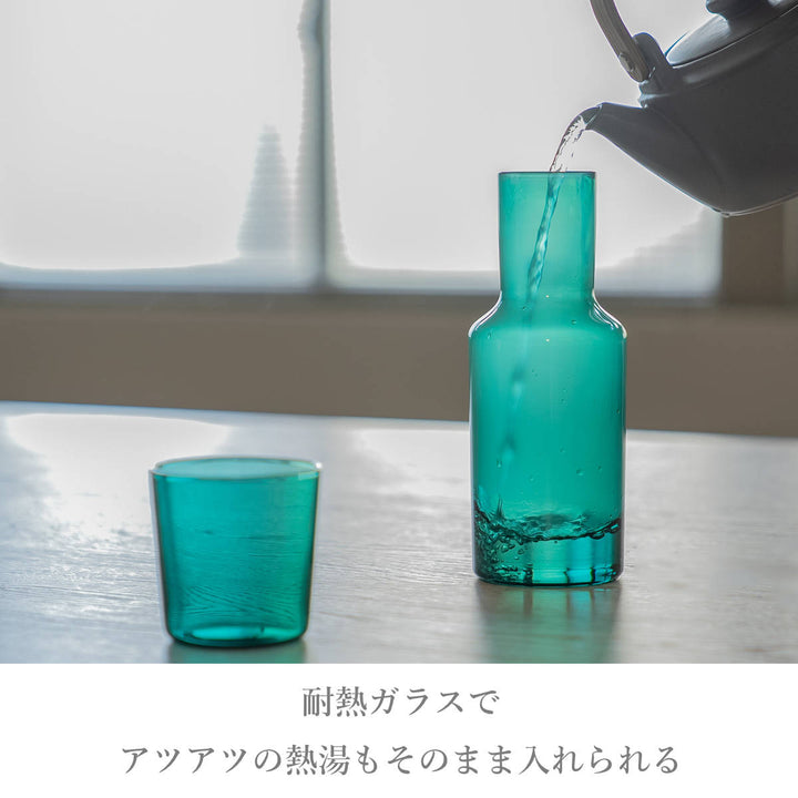 ハリオカラフェ600mlナイトカラフェHARIOCOLORS耐熱ガラス