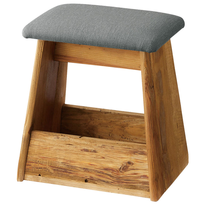 スツール木製収納付座面高45cm