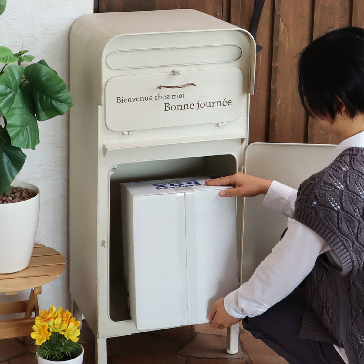 宅配ボックス 郵便ポスト 宅配ボックス付きポスト リエラ – ハウジー