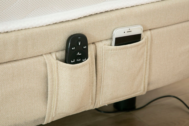 電動ベッド音声認識シングルスリーピー夜香careマットレス付き