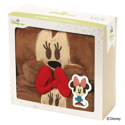 タオル 吸水速乾タオルギフトセット ヘアドライタオル バスポンチョ ミニーマウス