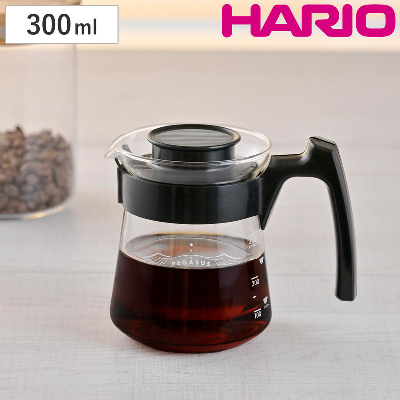 ハリオコーヒーサーバー300ml1～2杯用ペガサス耐熱ガラス