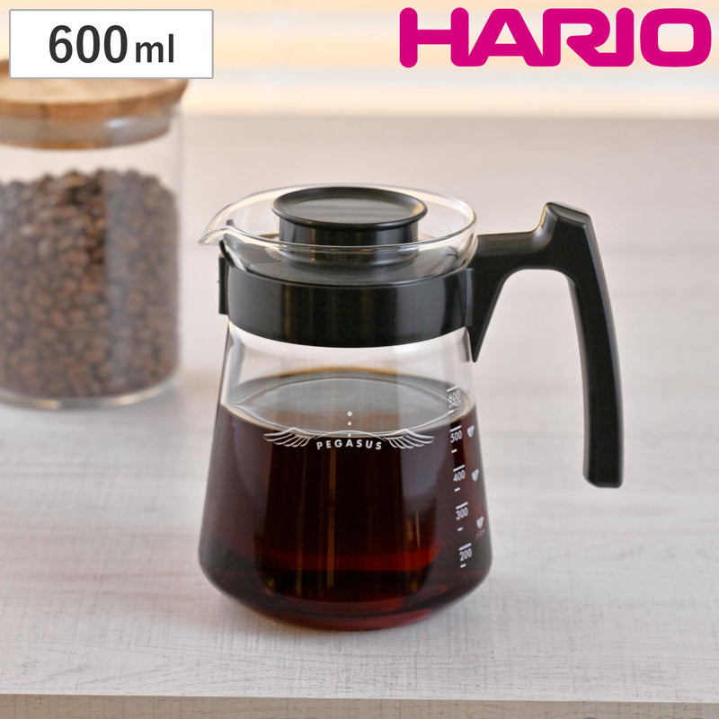 ハリオコーヒーサーバー600ml2～5杯用ペガサス耐熱ガラス