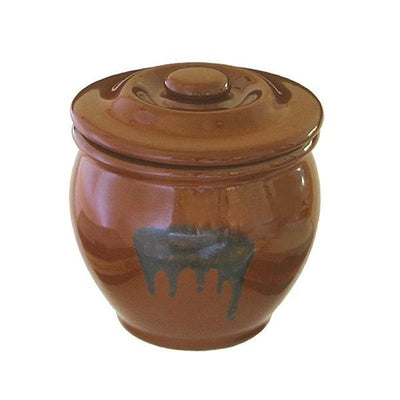 漬物容器 540ml ミニ壺 蓋付 陶器
