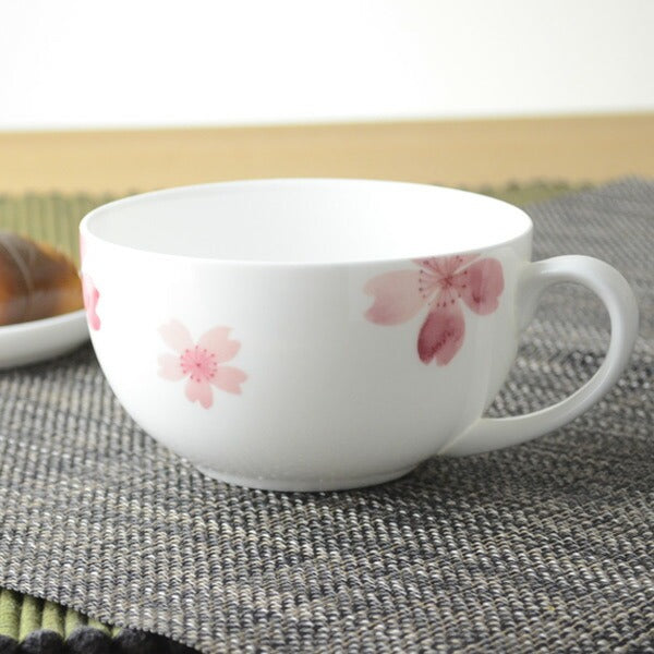 スープカップ 桜 340ml ボーンチャイナ 食洗機対応 – ハウジー