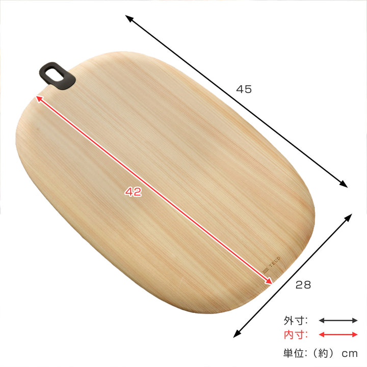 まな板L木製TEUDカッティングボードひのき日本製