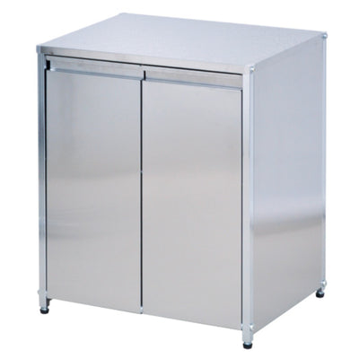 ゴミ箱 14L×2 シンク下2分別 ステンレスダストボックス 2way