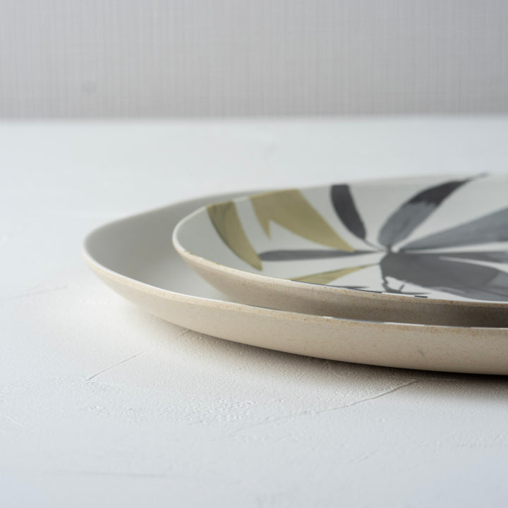 プレート27cmBALILEAVESバンブーファイバー