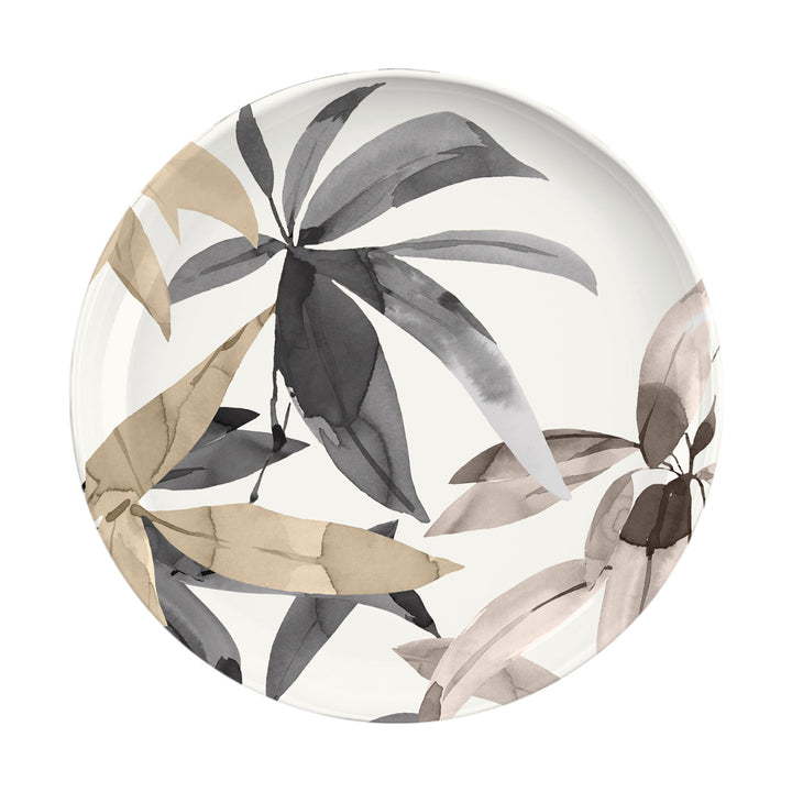 プレート22cmBALILEAVESバンブーファイバー