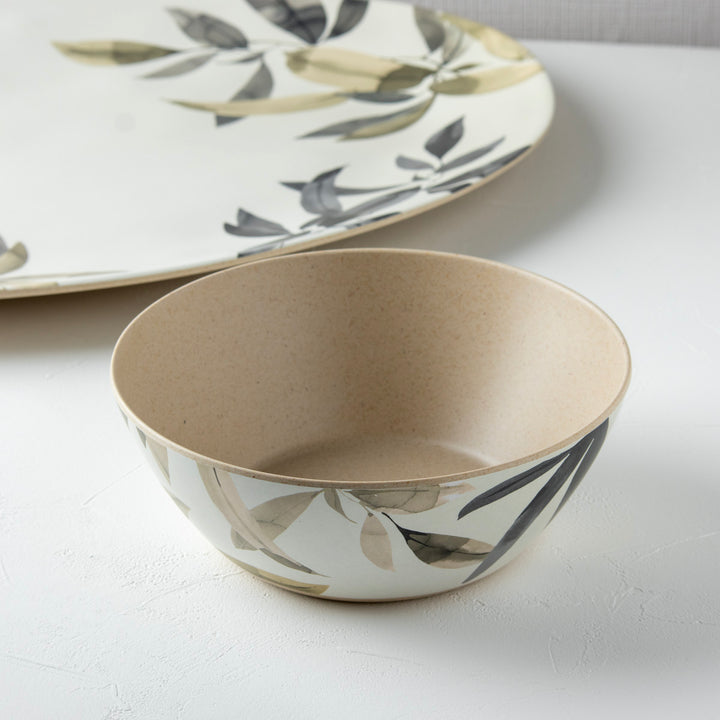 ボウル18cmBALILEAVESバンブーファイバー