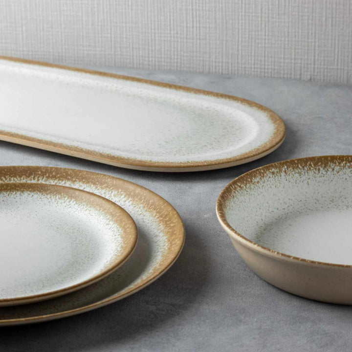 プレート27cmCARMELREACTIVEバンブーファイバー