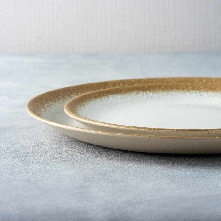 プレート27cmCARMELREACTIVEバンブーファイバー