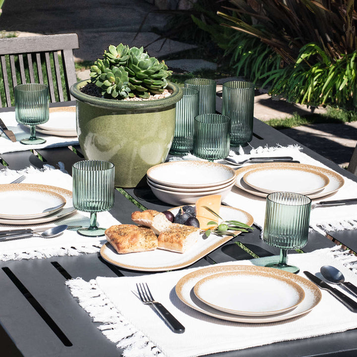 プレート45cmオードブルCARMELREACTIVEバンブーファイバー