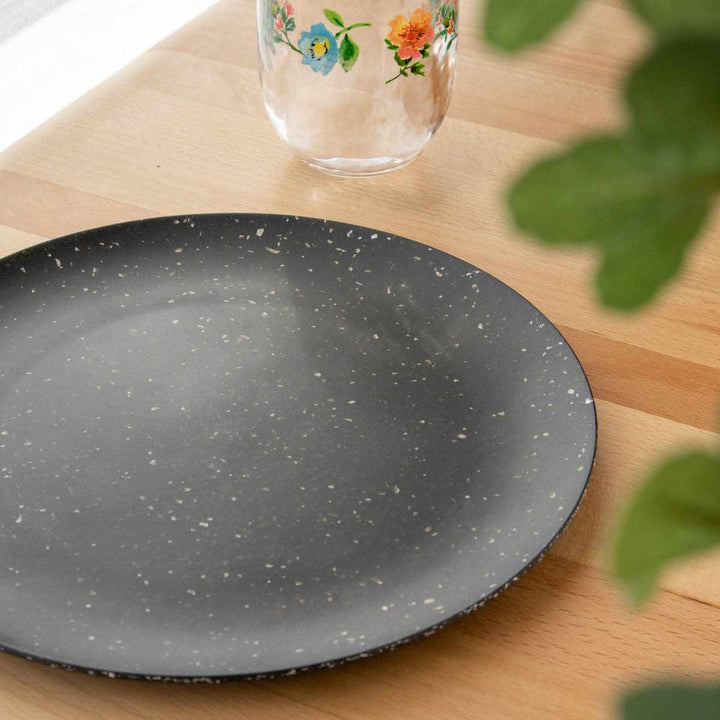 プレート27cmオリオンテラゾバンブーファイバーメラミン