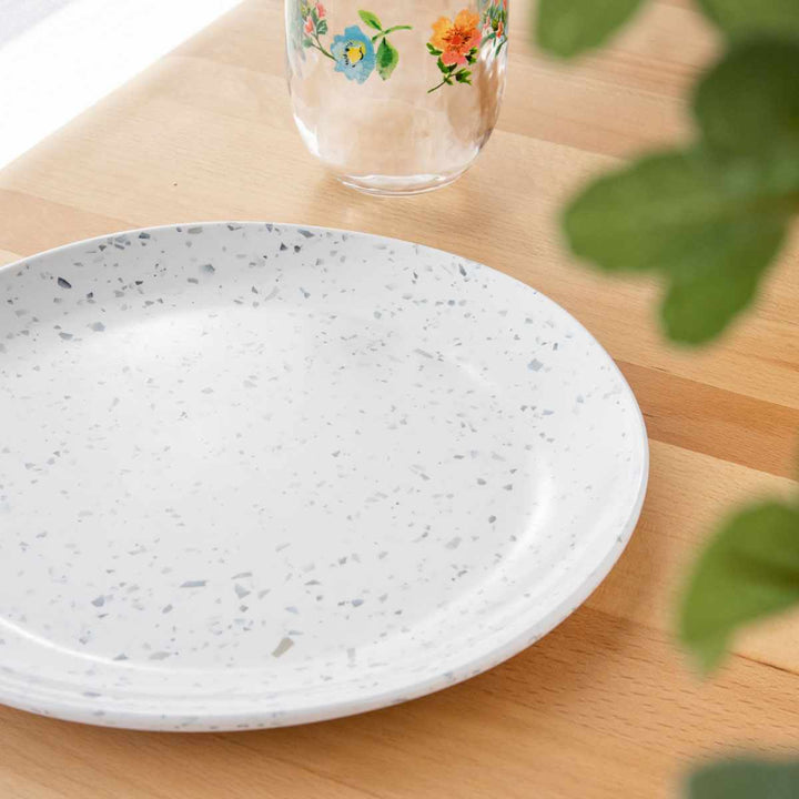 プレート27cmオリオンテラゾバンブーファイバーメラミン