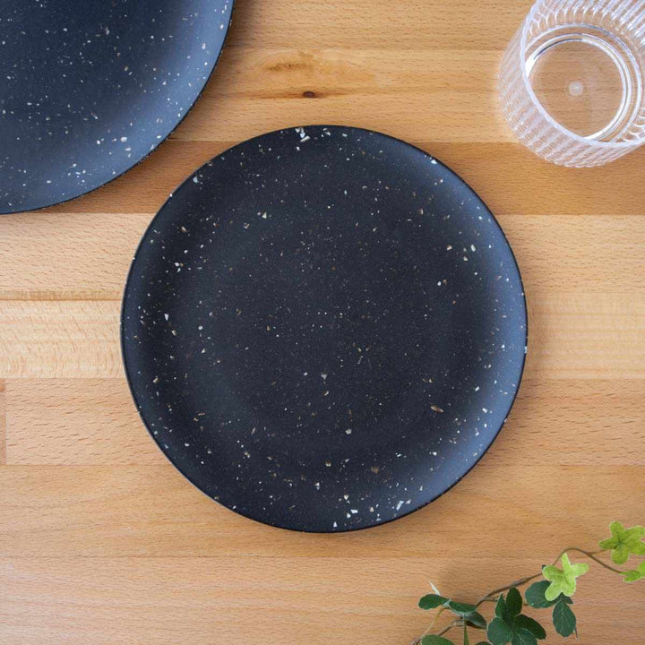 プレート22cmオリオンテラゾバンブーファイバーメラミン