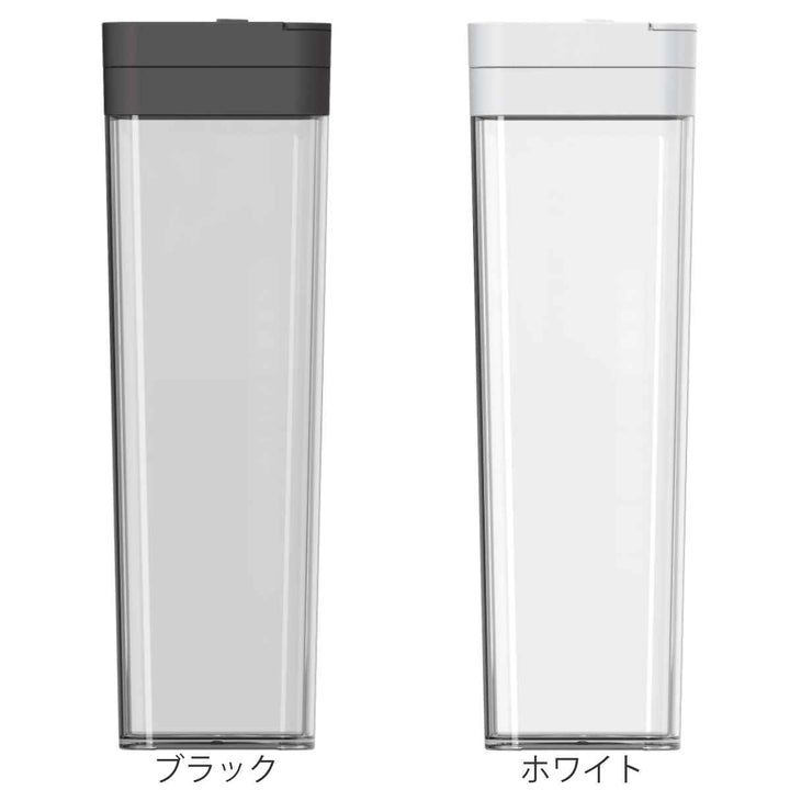 冷水筒ピッチャー1.2L横置き縦置きドリンクビオプラスチック