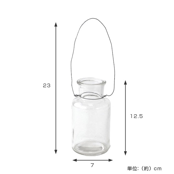 フラワーベースWIREBOTTLEGLASSS