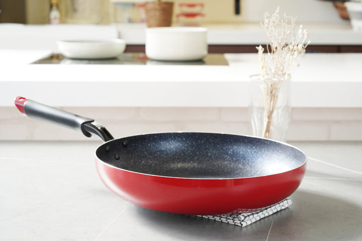 フライパン33cmIH対応超ビッグマーブルダイヤモンドコート