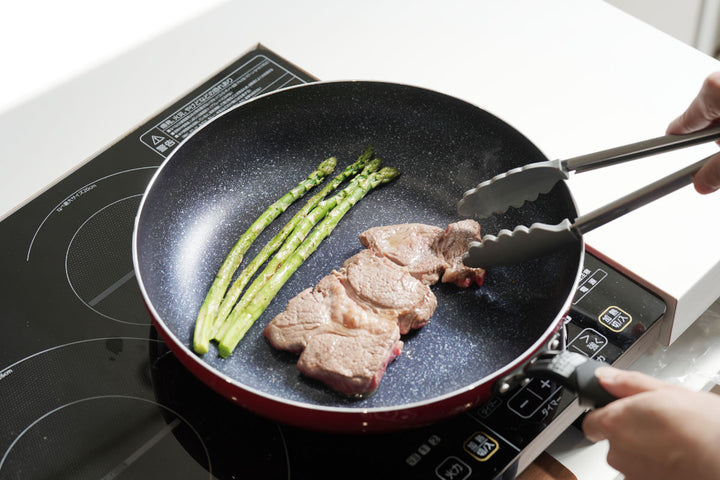 フライパン33cmIH対応超ビッグマーブルダイヤモンドコート