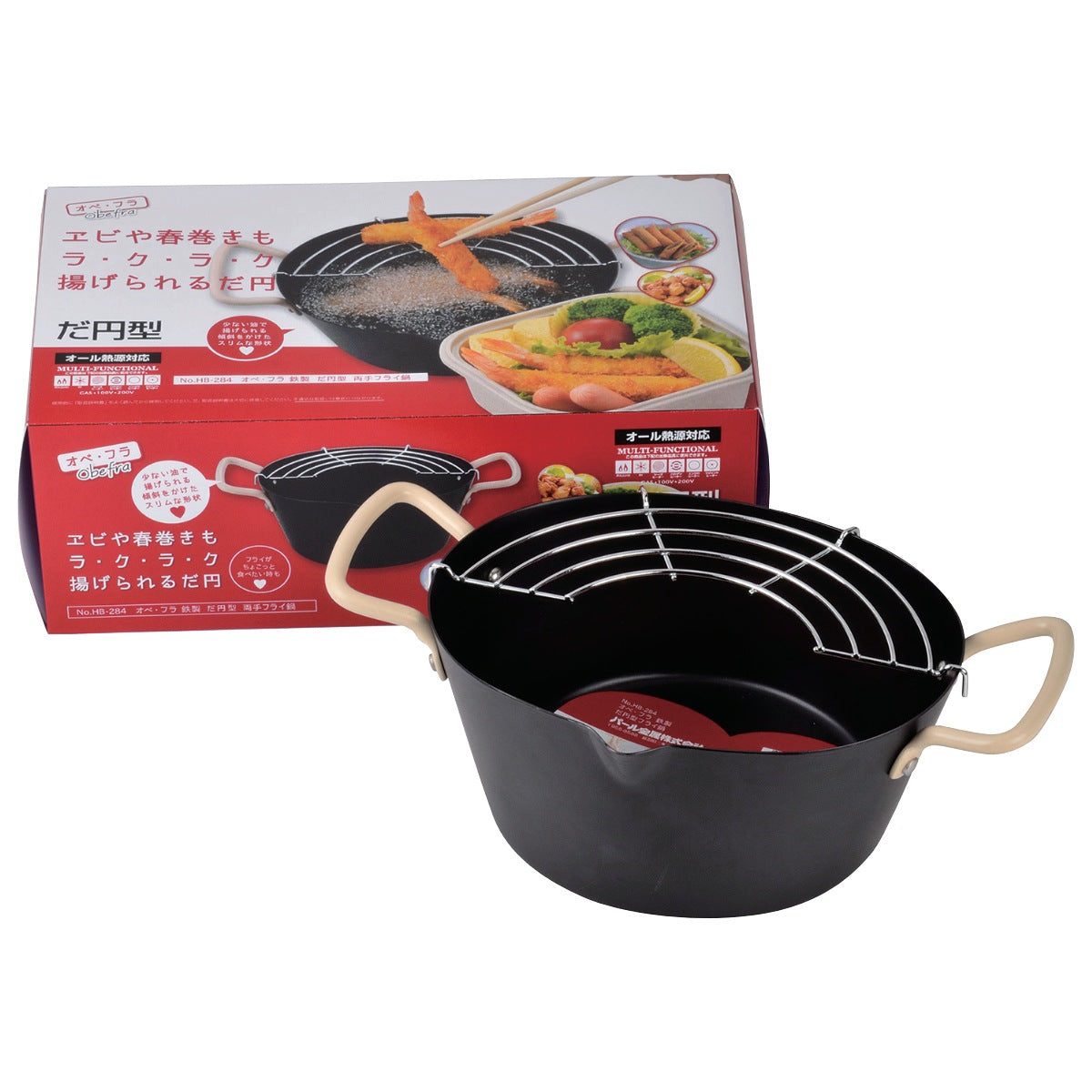 Kela なべ 鍋 Kerros8.0L オーバル鍋 ブラック