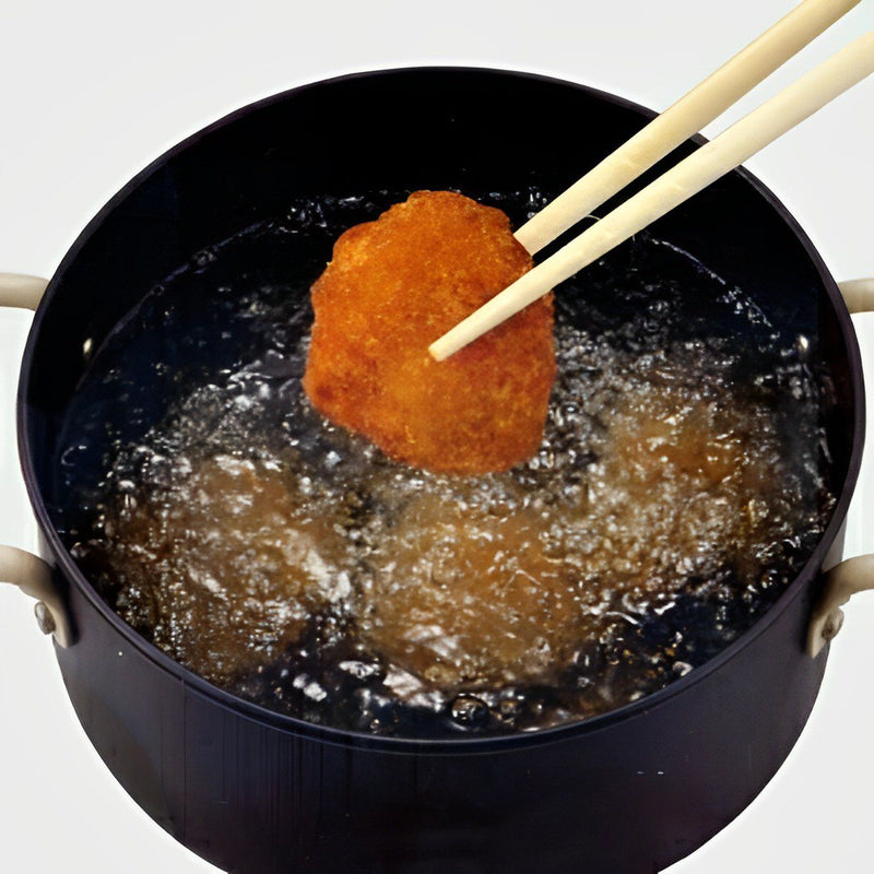 天ぷら鍋16cm3点セットIH対応鉄製オイルポット兼用オベ・フラ両手天ぷら鍋