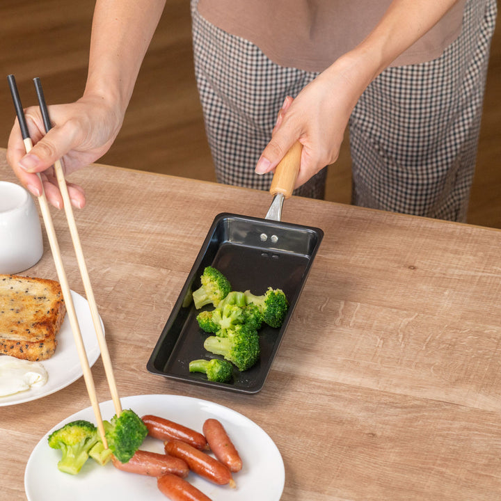 卵焼き器9×17.5cmIH対応鉄製日本製