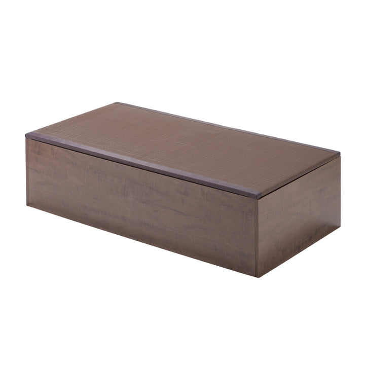 樹脂畳ユニットロータイプ幅120×奥行60×高さ31.5cm収納付ベンチ