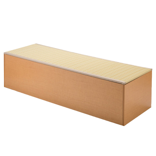 樹脂畳ユニットハイタイプ幅180×奥行60×高さ45cm収納付ベンチ