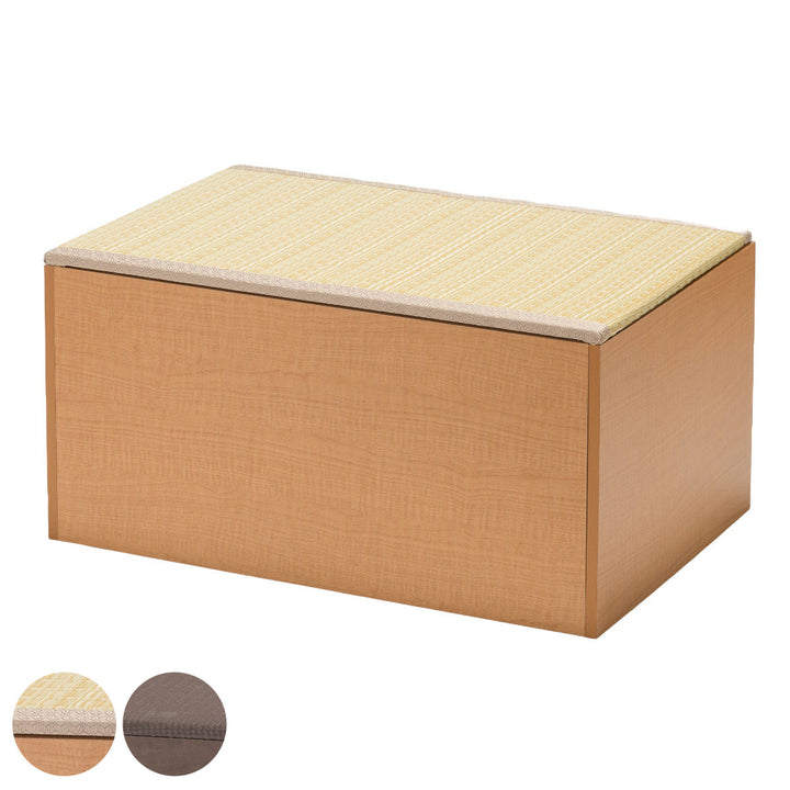 樹脂畳ユニットハイタイプ幅90×奥行60×高さ45cm収納付ベンチ