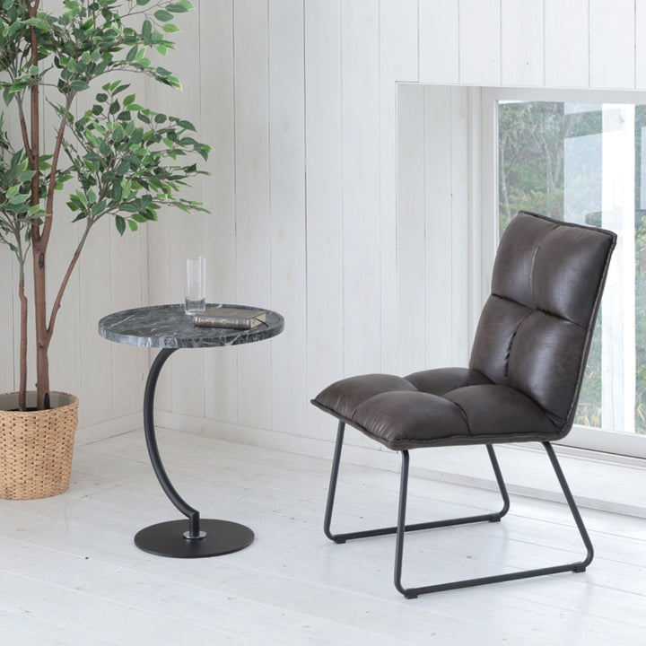 サイドテーブル幅46cmBRASSグレー