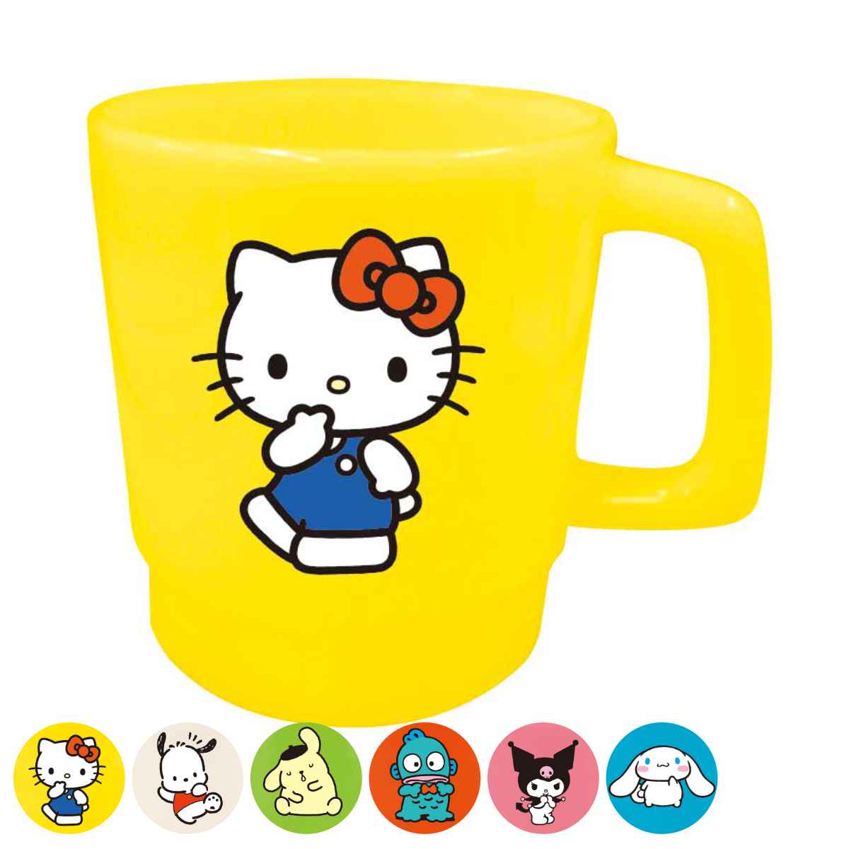 コップ 350ml 取っ手付き サンリオ プラスチック – ハウジー