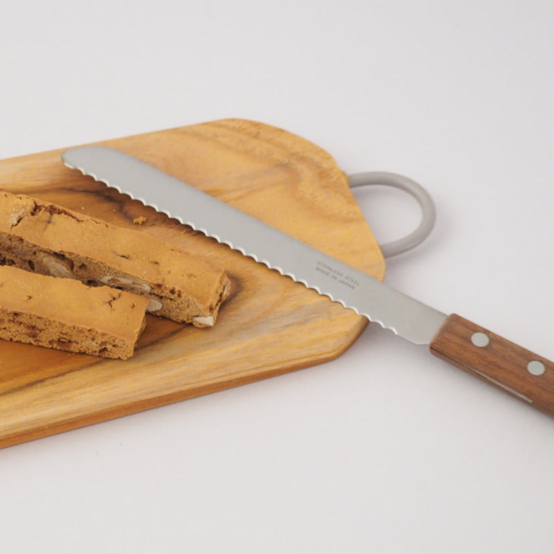 パン切り包丁25cmケース付き日本製ブレッドナイフ＆シース