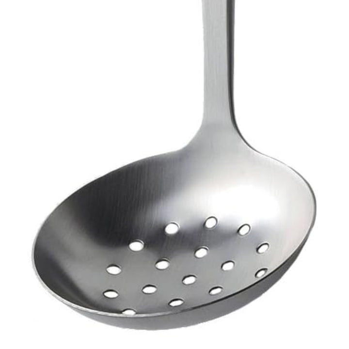 穴明きレードルキリン食洗機対応ステンレス製日本製穴明きお玉