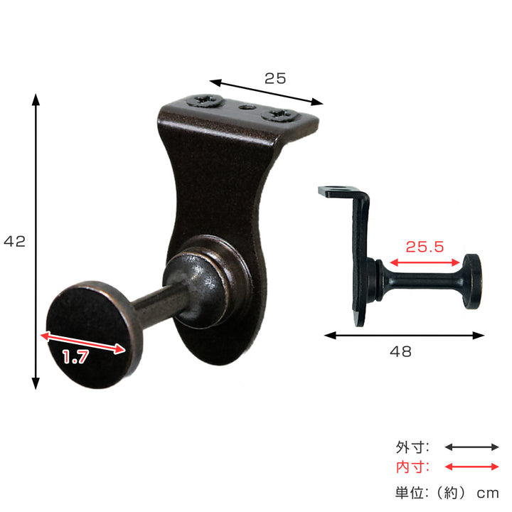 フックコートフックかもい