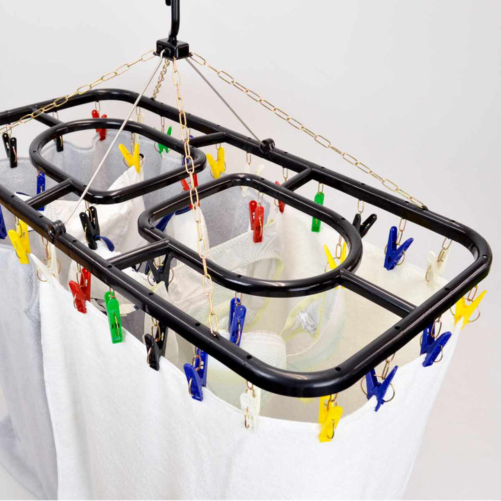 洗濯ハンガーKogure角ハンガージャンボピンチ36個付