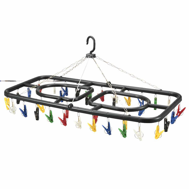 洗濯ハンガーKogure角ハンガージャンボピンチ36個付