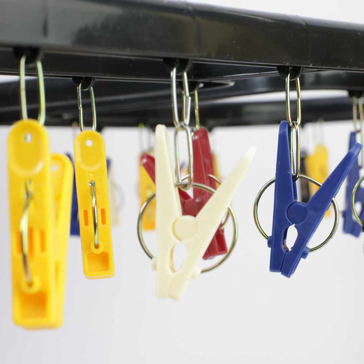 洗濯ハンガーKogure角ハンガージャンボピンチ36個付