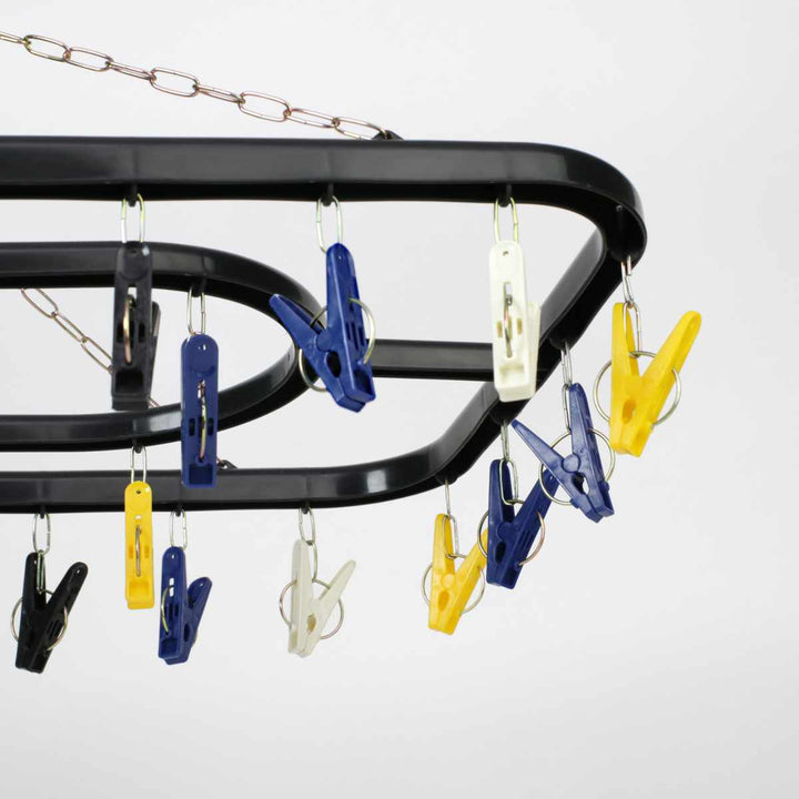 洗濯ハンガーKogure角ハンガージャンボピンチ36個付