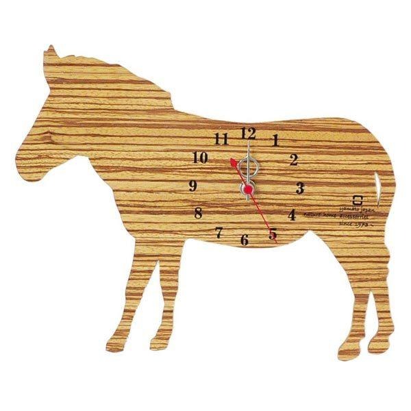 掛け時計ヤマト工芸yamatoSHADOWWシマウマ