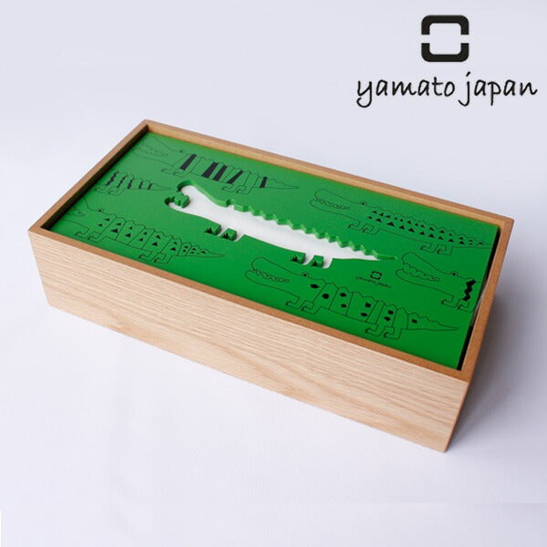 ティッシュケースヤマト工芸yamatohakoわに