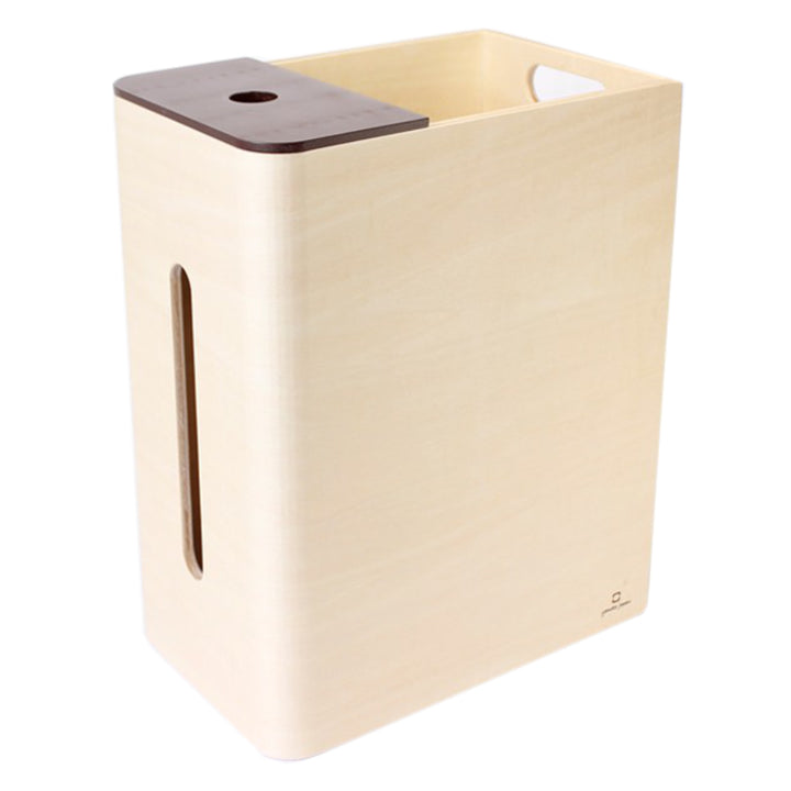 ゴミ箱4.3LDoubleDティッシュケース一体型