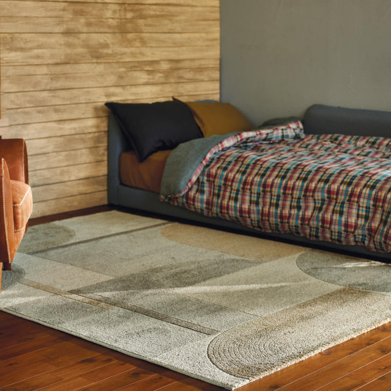 ラグバレンチノウィルトン織り133×195cm床暖房対応