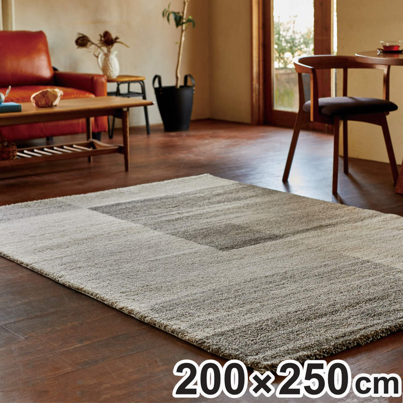 ラグセーヌウィルトン織り200×250cm床暖房対応