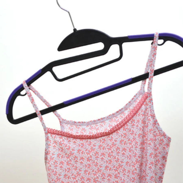 すべらないハンガーラバーグリップハンガー5本組