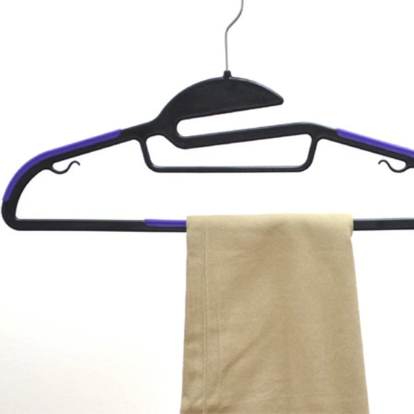 すべらないハンガーラバーグリップハンガー5本組