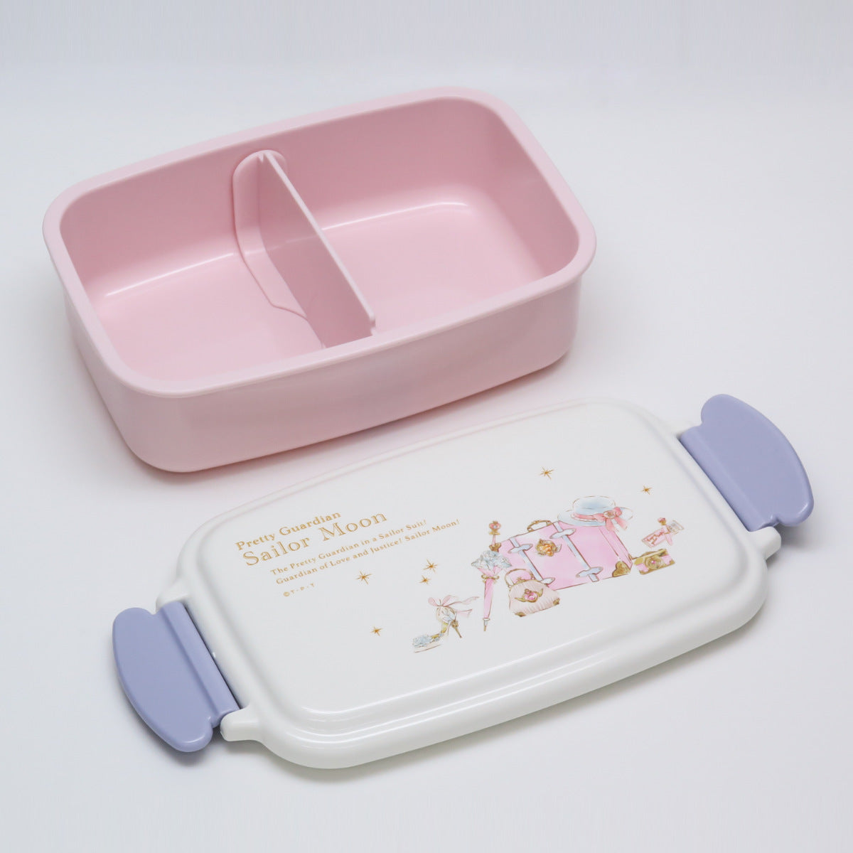 【貴重】セーラームーン 弁当箱 ランチボックス PCR-7 弁当箱 1段 500ml ランチボックス 仕切付き 美少女戦士セーラームーン